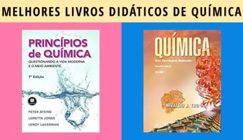 Os 5 melhores livros didáticos de química de 2022